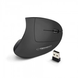 Ασύρματο Vertical Ποντίκι Corvus 6D 2.4Ghz 800-1600 Dpi μπλε/ασημί EM133
