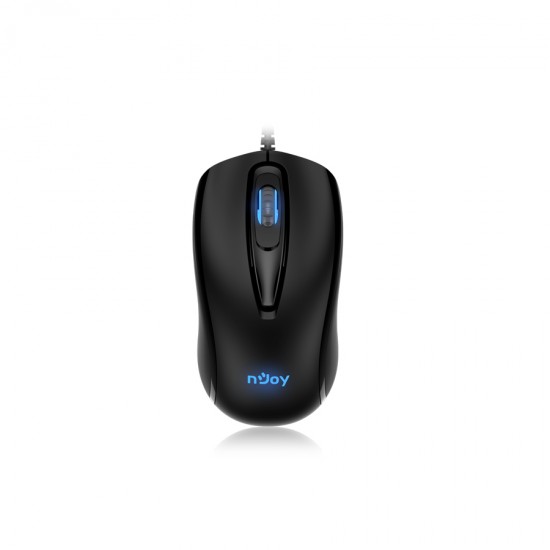 WR390 Ενσύρματο Ποντίκι USB μαύρο 1200dpi