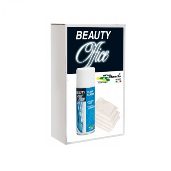 Σετ καθαρισμού monitor  (1 Clean Screen 200 ml + 10 panni ) stac plastic V01008