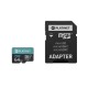 PLATINET microSDXC  SECURE DIGITAL + ADAPTER SD 64GB class10 U1 70MB/s