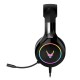OMEGA Ακουστικό με μικρόφωνο gaming μαύρο με φωτισμό RGB VH6060