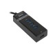 USB 3.0 HUB 4-Port Black Omega OUH34B USB 3.0 HUB 4-Port Black Omega OUH34B