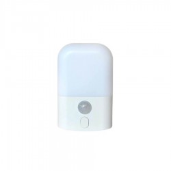 LED Φωτάκι Νυχτός με Αισθητήρα 0.5W ρυθμιζόμενο Ψυχρό φως LEDNW-AVALON-WL