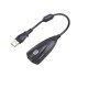 Εξωτερική κάρτα ήχου 7.1 USB  to Jack 3.5mm  (PC/MAC/Linux) 5Hv2