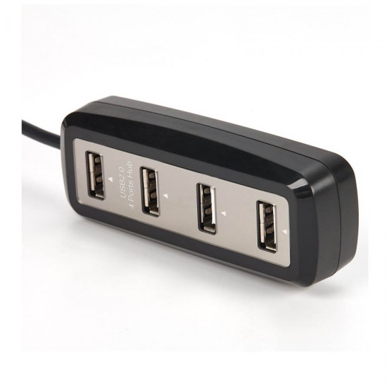 USB 2.0 High Speed HUB 4-Port Black 181GU2