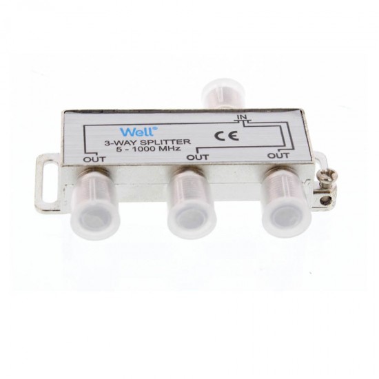 Διακλαδωτής 1 Προς 3 CATV 3 (1.000hz) SPLT-FC/3-WL