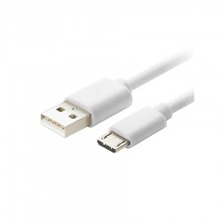 Καλώδιο USB 2.0 σε Micro USB Φόρτισης - Data 2m 2.0A Λευκό Well CABLE-USB/UUSB-2WE05-WL