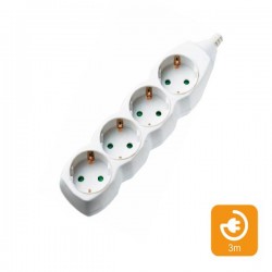 Πολύπριζα 4θ χωρίς Διακόπτη 3M,3g1,5 COM