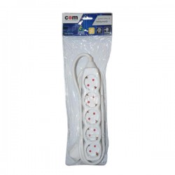 Πολύπριζα 5θ χωρίς Διακόπτη 3M,3g1,5 COM