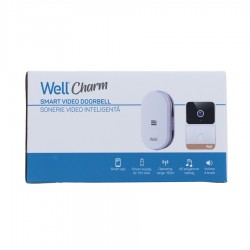 Κουδούνι Smart Video WiFi AC/AC 45 μελωδιών DOORBELL-CHARM-WL