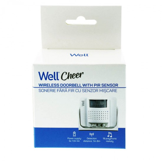 Ειδοποιητής εισόδου με ανίχνευση Cheer Well DOORBELL-CHEER-WL