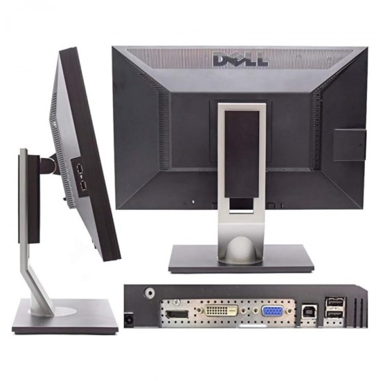 Used Monitor P2210x TFT/Dell/22``/1680x1050/Wide/Black/D-SUB & DVI-D & DP & USB Hub