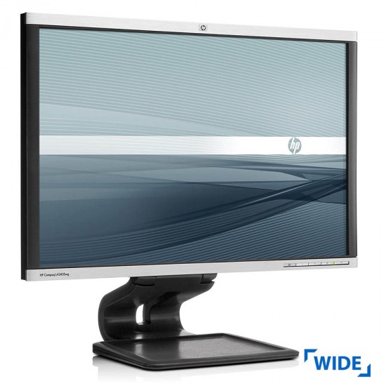 Used Monitor LA2405wg TFT/HP/24``FHD/1920x1200/Wide/Silver/Black/DP & D-SUB & DVI-D & USB HUB