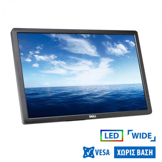 Used Monitor P2213x LED/Dell/22”/1680x1050/Wide/Black/No Stand/D-SUB & DVI-D & DP & USB Hub