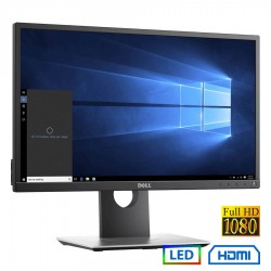 Used Monitor P2217H LED/Dell/22``FHD/1920x1080/Wide/Black/D-SUB & DP & HDMI & USB HUB