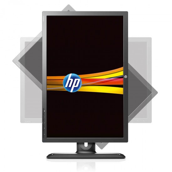 Used Monitor ZR2440w IPS LED/HP/24``FHD/1920x1200/Wide/Black/DVI-D & DP & HDMI & USB HUB