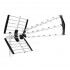 Τριπλή κεραία UHF, 18db, μαύρου χρώματος  ANT-BKM18B700
