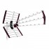 Τριπλή κεραία UHF, 18db, μπορντό χρώματος  ANT-BKM18Τ700