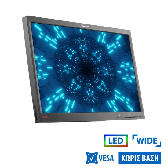 Used Monitor LT2252Px LED/Lenovo/22``/1680x1050/Wide/Black/No Stand/D-SUB & DVI-D & DP