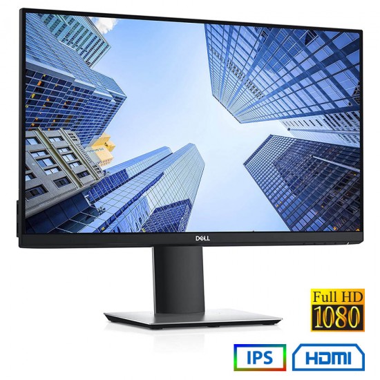 Used Monitor P2419H IPS LED/Dell/24``FHD/1920x1080/Wide/Black/D-SUB & DP & HDMI & USB Hub