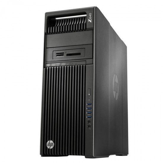 HP Z640 Tower Xeon E5-2620v3(6-Cores)/16GB DDR4/2TB/Nvidia 1GB/DVD/Grade A Workstation Refurbished P