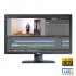 Used (A-) Monitor P2412Hx LED/Dell/24``FHD/1920x1080/Wide/Black/Grade A-/D-SUB & DVI-D & USB Hub