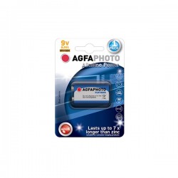 AGFA 9V 6LR61 1τεμ Αλκαλική Μπαταρία