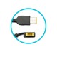 Used Original Lenovo Power Adapter 2-pin C7 65W 20V/3.25A Square TIP (χωρίς καλώδιο τροφοδοσίας)