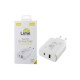 Universal Type-C GAN PD 3.0 Dual Super Fast Travel Wall Charger 75W 4.0A PD 54W & USB QC 3.0 21W Lim