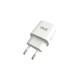 Universal USB-C FastTravel Wall Charger 5VDC/3A (25W) Λευκό Well PSUP-USB-WPD2504WE-WL