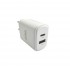 Universal Dual USB 3.0/Type C FastTravel Wall Charger QC3.0 5VDC/3A (20W) Λευκό Well PSUP-USB-WPQ200