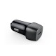 Well Universal USB-C Fast Car Charger 5V/3A 25W Μαύρος PSUP-USB-CPD125BK-WL