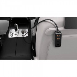 Well Car Charger 3xUSB-C PD 36W + 3x USB-A QC 18W 1.5m Μαύρος PSUP-USB-CPQ10801BK-WL