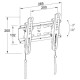 Βάση TV Well 13"- 43" Ρυθμιζόμενη με κορδόνι TVS-LCD-TLS43-WL
