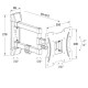 Βάση SW343 14"-43" με διπλό βραχίωνα Ρυθμιζόμενη Well TVS-LCD-SW343-WL