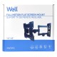 Βάση SW343 14"-43" με διπλό βραχίωνα Ρυθμιζόμενη Well TVS-LCD-SW343-WL