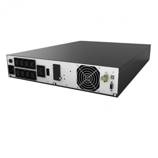 UPS ONLINE RACKMOUNT 3KVA/2700W LCD Aster UPCMCOP930HASCG01B