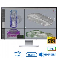 Used Monitor FlexScan EV2785 IPS LED/Eizo/27``Ultra HD 4k/3840x2160/Wide/White/w/Speakers/DP & HDMI