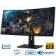 Used Monitor CZ340CK Curved/Acer/34``Utra HD 4K/3840x2160/Black/w/Speakers/DP & HDMI & USB Type-C &