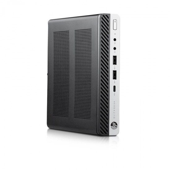 HP EliteDesk 800G4 DM i5-8500T/8GB DDR4/256GB M.2 SSD/No ODD/10P Grade A Refurbished PC