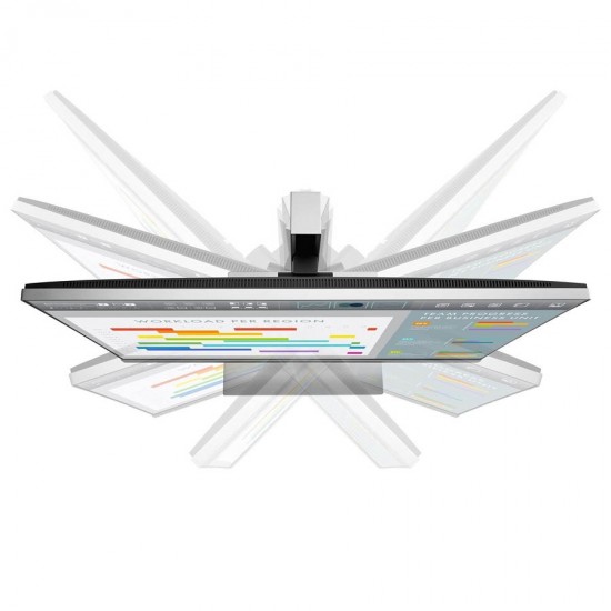 Used Monitor E243i IPS LED/HP/24``FHD/1920x1200/Wide/Silver/Black/D-SUB & DP & HDMI & USB HUB