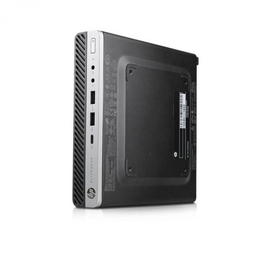 HP EliteDesk 800G4 DM i5-8500T/16GB DDR4/256GB M.2 SSD/No ODD/10P Grade A Refurbished PC