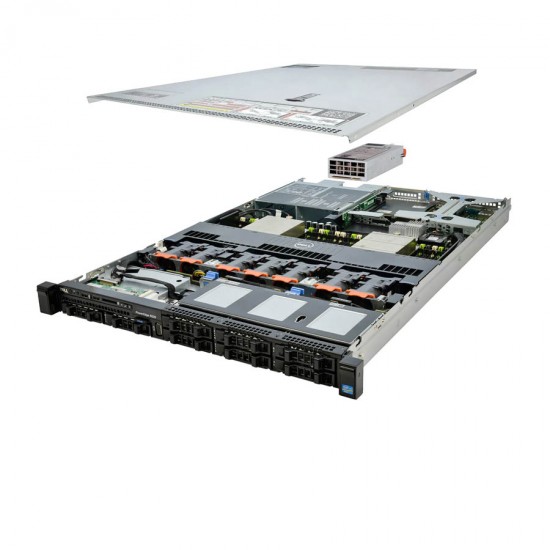 Refurbished Server Dell Poweredge R620 R1U E5-2630/16GB DDR3/2x1.2TB SAS 10K/8xSFF/1xPSU/DVD/PERC H7