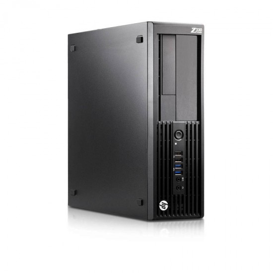 HP Z230 SFF Xeon E3-1240v3/16GB DDR3/1TB/DVD/Nvidia 1GB/8P Grade A+ Workstation Refurbhided PC