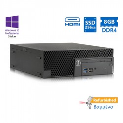 Dell 3050 SFF i5-7500/8GB DDR4/256GB SSD/DVD/10P Grade A+ Refurbished PC