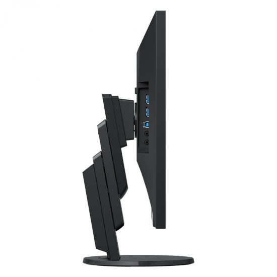 Used Monitor FlexScan EV2456 IPS LED/Eizo/24``FHD/1920x1200/Wide/Black/w/Sreakers/D-SUB & DVI-D & DP