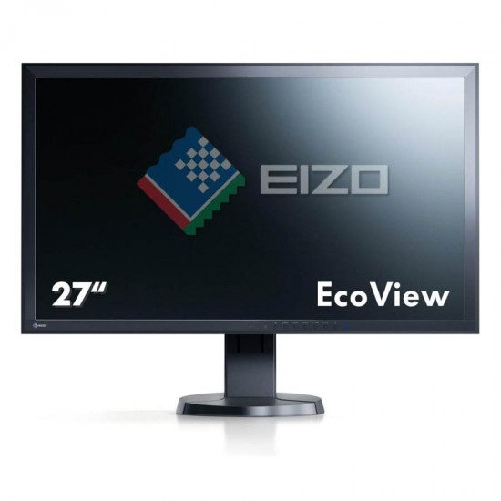 Used Monitor FlexScan EV2736W Q-LED/Eizo/27``QHD/2560x1440/Wide/Black/w/Speakers/DVI-D & DP & USB HU