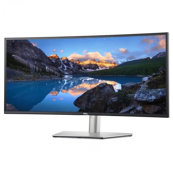 Used Monitor UltraSharp U3421WE Curved/Dell/34”UW-QHD 60Hz/3440x1440/Silver/Black/w/Speakers/DP & 2x