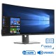Used (A-) Monitor UltraSharp U3417W Curved/Dell/34``UW-QHD/3440x1440/Black/w/Speakers/Grade A-/DP &