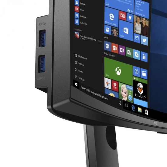 Used (A-) Monitor UltraSharp U3417W Curved/Dell/34``UW-QHD/3440x1440/Black/w/Speakers/Grade A-/DP &